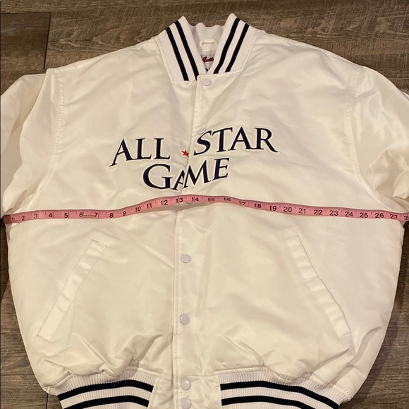MLB ALL STAR GAME JACKET 2008 MEN XL NWT NY YANKEES Satin MLB BASEBALL - Picture 11 of 12